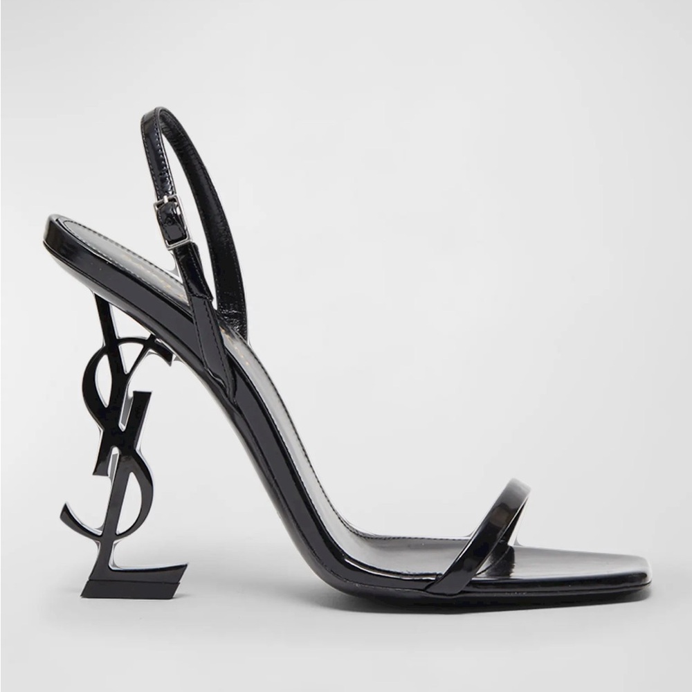 YSL Opyum Heels Black